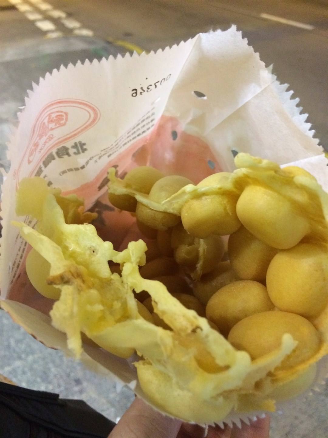 北角站鸡蛋仔