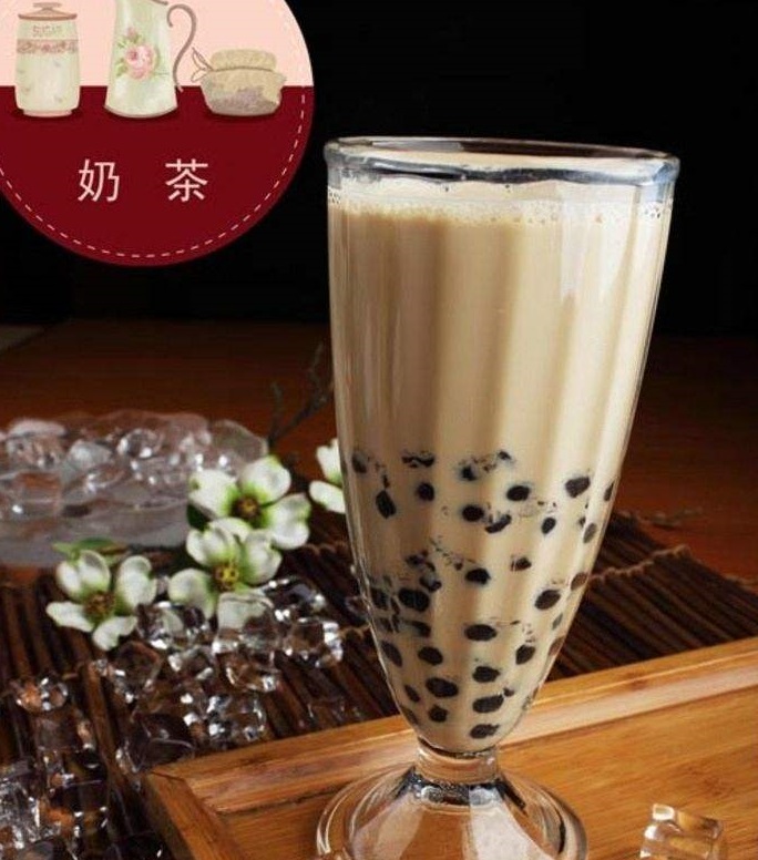 苔萃奶茶