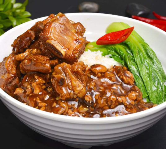 百碗香排骨米饭