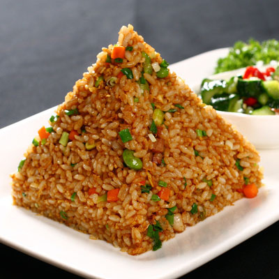 粒粒香铁板炒饭