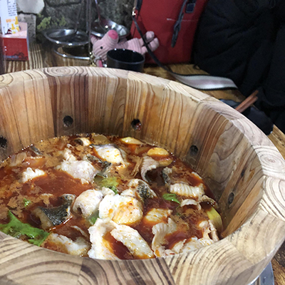小桶故事喷泉火锅
